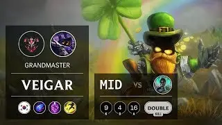Veigar Mid vs Karma - KR Grandmaster Patch 9.13