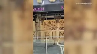 Jax Taylor helps board up Pump amid George Floyd protests in LA