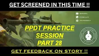 PPDT PRACTICE SESSION #28 FOR UPCOMING SSB INTERVIEW, TES SSB , CDS SSB 2023 AND 2024 #ppdtpractice
