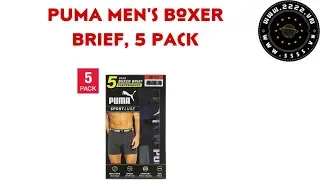 PUMA Men&rsquo;s Boxer Briefs &ndash; Comfortable & Stylish 5-Pack Underwear
