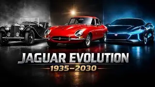 The Jaguar Car Evolution 1935-2030 | Best Jaguar Cars History