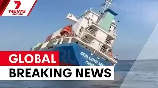 Jimmy Lai jailed, ship sinks, Italian heist foiled | 7NEWS