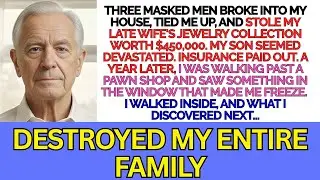 My Son Hired Men To Rob Me & Took My $450K In Jewelry Didn't Know I Was Tracking Every Piece.