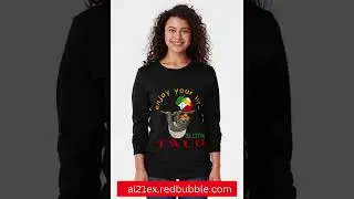 TACO SLOTH T-SHIRT DESIGN