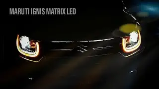 Maruti Ignis Facelift matrix LED Headlight DRL || Latest updates 2020