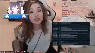 POKIMANE's naughty finger | Hashinshin is a God | Daily Twitch #01