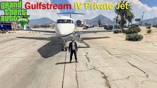 Gta5-Trevor Philips new Gulfstream IV Private Jet #gta5 -#gta5mods