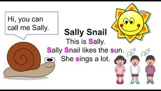 Phonics level 1 - Sally Snail