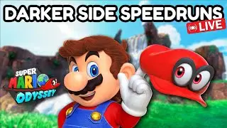 🔴[VERTICAL] Super Mario Odyssey Darker Side Speedruns LIVE #shorts