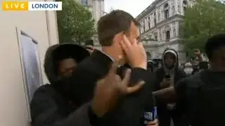 Australian journalists attacked live on air during Black Lives Matter protests in London