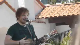 Ed Sheeran Discussing Nandos Skank (La Costa Private Gig) 05.12.12 KPRI FM