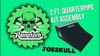Ramptech 2 Foot Quarterpipe Assembly