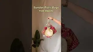 Potli bags from meesho #potlibags #potli #meesho #meeshofinds