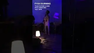 FYAH BURNING &ldquo;Mr.RUB-A-DUB&rdquo; | live in NOMA BKK #fyahburning #livehouse #reggae #bangkok #freestyle