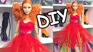 How to Sew a Beautiful Outfit For Barbie Dolls!