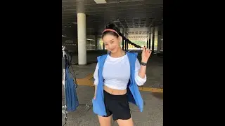 god jihyo cut from compolitan korea ad | twice jihyo ad