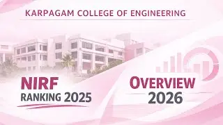Karpagam college of engineering|Nirf ranking 2025|Location|Course offering|full details in tamil