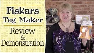 Fiskars Tag Maker Punch & Eyelet Setter - Review and Demonstration