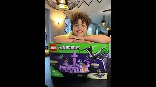 Part 1: LEGO Minecraft The Ender Dragon and End Ship 21264 Speed Build Review