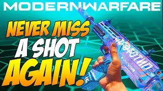 How to have PERFECT Aim in Modern Warfare (NEVER MISS AGAIN) - Become a Human AIMBOT Modern Warfare