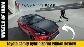 New Toyota Camry hybrid Sprint Edition 2025 🚨 Detail review Features Price Colours #camryhybrid 