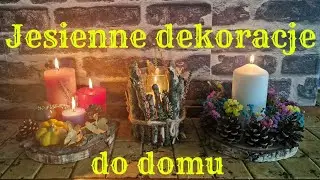 🍁🍂JESIENNE DEKORACJE DO DOMU🍂🍁 DIY |Olga Czereśnia