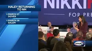 Haley returning to New Hampshire