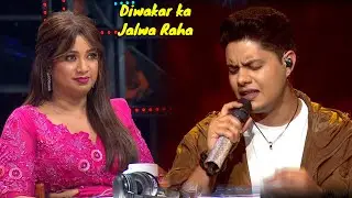 Diwakar performed the song Chakit Ramta Jogi on stage Indian idol season 16 update ||