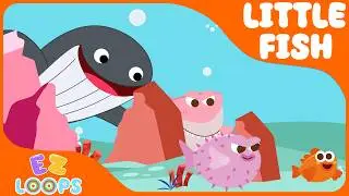 Little fish #2 | Nursery Rhymes | Kids Songs | Swifty The Shark
