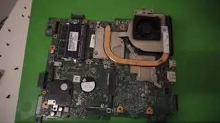 Dell Inspiron Notebook Lüfter Festplatte ausbauen