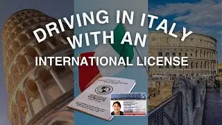 Driving in Italy 🇮🇹  with the international driver&rsquo;s license 🌎🚗