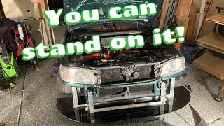 Custom making a chassis mount splitter for my forester!!