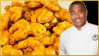 How to Make the BEST Popcorn Shrimp at Home!