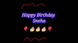 Happy Birthday Sneha #Sneha #name #snehabirthday