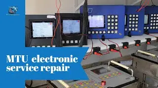 MTU electronic service repair | como reparar electr&oacute;nica