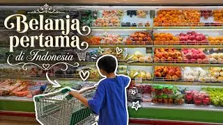 SAMPAI DI INDONESIA LANGSUNG BELANJA MAKAN BAKSO DAN BELI SATE AYAM