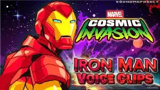 All Iron Man Voice Clips &bull; Marvel Cosmic Invasion &bull; All Voice Lines &bull; 2025 (Josh Keaton)