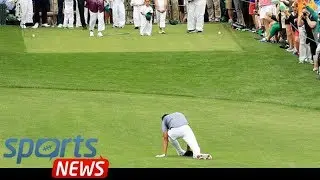 Masters 2018: Tony Finau speaks out after suffering HORROR ankle injury