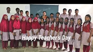 Wonderful Teacher's Day Gift by students, PM SHRI ZPHS KOTAGIRI, Nizambad/Speech  #pmshri #school 