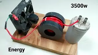 Amazing Big Two Motor Free Energy Generator From Self Running 3500W Viral Video 