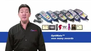 OptiMate 4 Dual Program : Advanced battery saving charger for motorcycles
