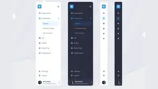How To Create Navigation Menu With (HTML - CSS- JS)