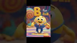 A for Apple | B for Ball #aforapplebforball #kidslearning #alphabet  #wordmeaning #disney #forkids