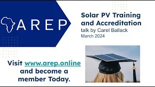 Solar PV Training and Accreditation | Carel Ballack | March 2024
