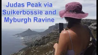 Climbing Judas Peak in Capetown via Suikerbossie and Myburgh Ravine with Khaya Kite Hostel