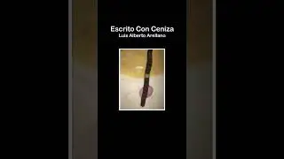 Escrito con ceniza de Luis Alberto Arellano. #poesia
