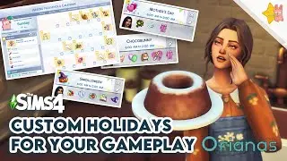 Custom Holidays for Your Gameplay | WITHOUT MODS/CC | TS4 SIMS 4