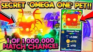 SECRET 'OMEGA ONE' PET!! BEST PET IN THE GAME!! - Mining Simulator 2 (Roblox)