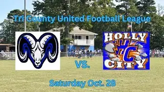 TCUFL Week 8: Salem Junior Rams vs. Holly City Lightning (Freshman)