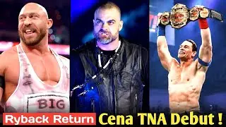 RYBACK RETURN PLAN 2025🤯\ John Cena TNA Debut Teased | Eddie Kingston Return | AEW Dynamite Botch